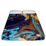 My Pour Cup Painting CBDOilPrincess 0cfa8741-c750-44af-8d62-c9a03448df92 Fitted Sheet (Queen Size)