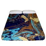 My Pour Cup Painting CBDOilPrincess 0cfa8741-c750-44af-8d62-c9a03448df92 Fitted Sheet (California King Size)