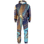 My Pour Cup Painting CBDOilPrincess 0cfa8741-c750-44af-8d62-c9a03448df92 Hooded Jumpsuit (Men) 