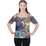 My Pour Cup Painting CBDOilPrincess 0cfa8741-c750-44af-8d62-c9a03448df92 Cutout Shoulder Tee