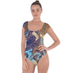 My Pour Cup Painting CBDOilPrincess 0cfa8741-c750-44af-8d62-c9a03448df92 Short Sleeve Leotard 