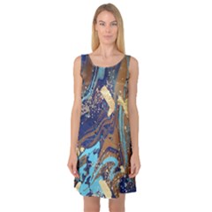 Sleeveless Satin Nightdress 