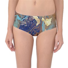 Mid-Waist Bikini Bottoms 