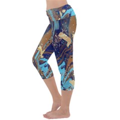 Capri Yoga Leggings Back Capri Yoga Leggings Back