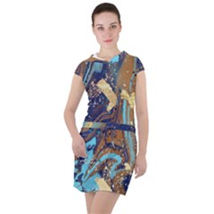 Drawstring Hooded Dress 