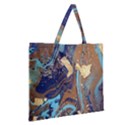 Zipper Large Tote Bag 
