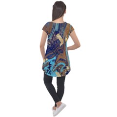 Cap Sleeve High Low Top 
