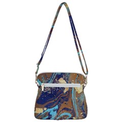 Zipper Messenger Bag 