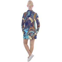 Women s Long Sleeve Casual Dress 