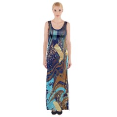 Thigh Split Maxi Dress 