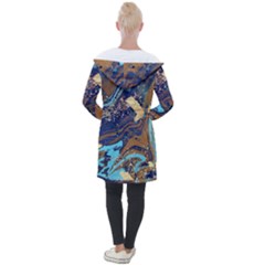 Longline Hooded Cardigan 