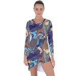 My Pour Cup Painting CBDOilPrincess 0cfa8741-c750-44af-8d62-c9a03448df92 Asymmetric Cut-Out Shift Dress