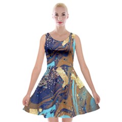 Velvet Skater Dress 