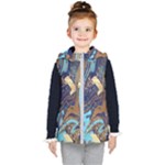 My Pour Cup Painting CBDOilPrincess 0cfa8741-c750-44af-8d62-c9a03448df92 Kids  Hooded Puffer Vest