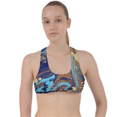 Criss Cross Racerback Sports Bra 