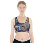 My Pour Cup Painting CBDOilPrincess 0cfa8741-c750-44af-8d62-c9a03448df92 Sports Bra With Pocket