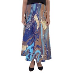 Flared Maxi Skirt 