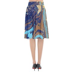 Flared Midi Skirt 