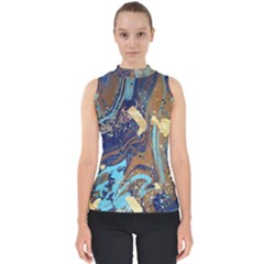 Mock Neck Shell Top 