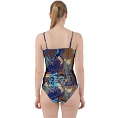 Cut Out Top Tankini Set 