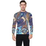 My Pour Cup Painting CBDOilPrincess 0cfa8741-c750-44af-8d62-c9a03448df92 Men s Long Sleeve Rash Guard