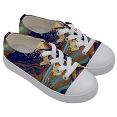 Kids  Low Top Canvas Sneakers 