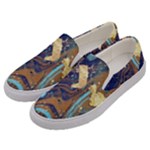 My Pour Cup Painting CBDOilPrincess 0cfa8741-c750-44af-8d62-c9a03448df92 Men s Canvas Slip Ons