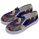 My Pour Cup Painting CBDOilPrincess 0cfa8741-c750-44af-8d62-c9a03448df92 Kids  Canvas Slip Ons