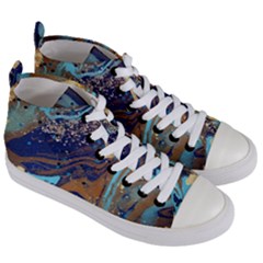 Women s Mid-Top Canvas Sneakers 