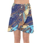 My Pour Cup Painting CBDOilPrincess 0cfa8741-c750-44af-8d62-c9a03448df92 Wrap Front Skirt