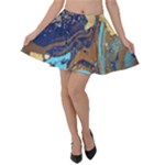 My Pour Cup Painting CBDOilPrincess 0cfa8741-c750-44af-8d62-c9a03448df92 Velvet Skater Skirt