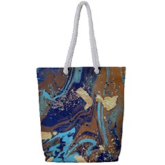 Full Print Rope Handle Tote (Small) 