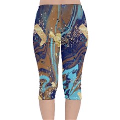 Velvet Capri Leggings  