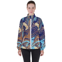 Women s High Neck Windbreaker 