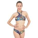 My Pour Cup Painting CBDOilPrincess 0cfa8741-c750-44af-8d62-c9a03448df92 High Neck Bikini Set