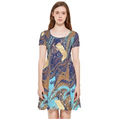 Inside Out Cap Sleeve Dress 