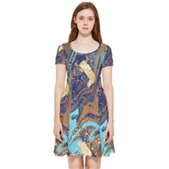 Inside Out Cap Sleeve Dress 