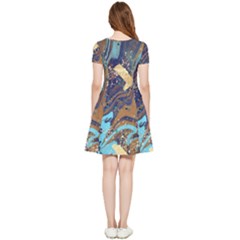Inside Out Cap Sleeve Dress 