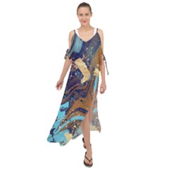 Maxi Chiffon Cover Up Dress 