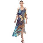 My Pour Cup Painting CBDOilPrincess 0cfa8741-c750-44af-8d62-c9a03448df92 Maxi Chiffon Cover Up Dress