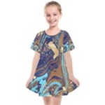 My Pour Cup Painting CBDOilPrincess 0cfa8741-c750-44af-8d62-c9a03448df92 Kids  Smock Dress