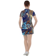 Women s Mesh T-Shirt and Shorts Set 