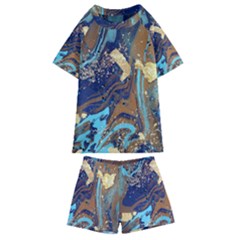 Kids  Swim T-Shirt and Shorts Set 