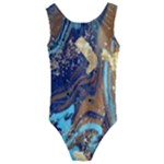 My Pour Cup Painting CBDOilPrincess 0cfa8741-c750-44af-8d62-c9a03448df92 Kids  Cut-Out Back One Piece Swimsuit