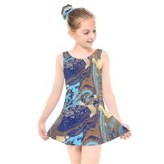 Kids  Skater Dress Swimsuit 