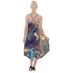 High-Low Halter Chiffon Dress  