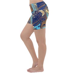 Lightweight Velour Yoga Shorts 