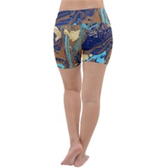 Lightweight Velour Yoga Shorts 