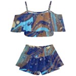 My Pour Cup Painting CBDOilPrincess 0cfa8741-c750-44af-8d62-c9a03448df92 Kids  Off Shoulder Skirt Bikini