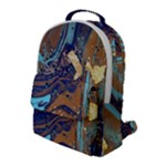 My Pour Cup Painting CBDOilPrincess 0cfa8741-c750-44af-8d62-c9a03448df92 Flap Pocket Backpack (Large)